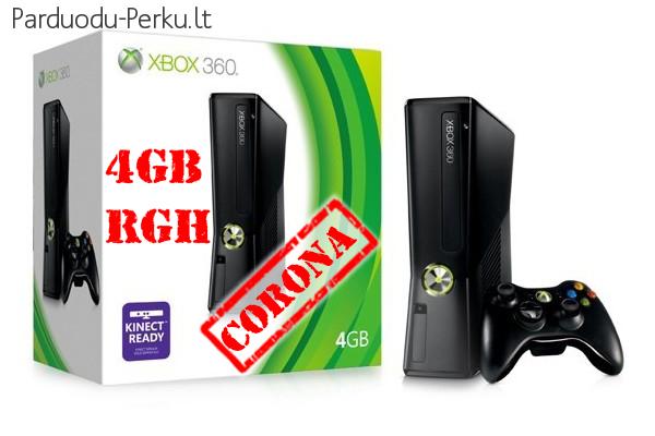 X360 SLIM 4GB CORONA modifikavimas į RGH