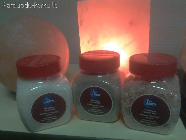 Himalaju druska maistui  ,lempos ,žvakidės