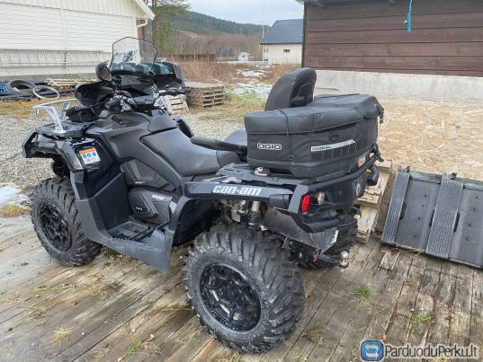 2018 Can-Am Outlander MAX XT-p 1000 z kaskiem
