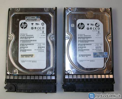 3 TB Sas HDD 3,5'' serveriniai 7.2k  2 vnt Kaune tel. 864724409