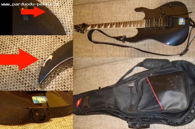 Parduodu Ibanez RG370DX gitara ir Roland Cube 60 kuba
