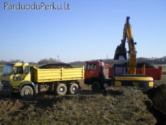 Bobcat nuoma. Vezame zvyra, smeli, juodzemi...