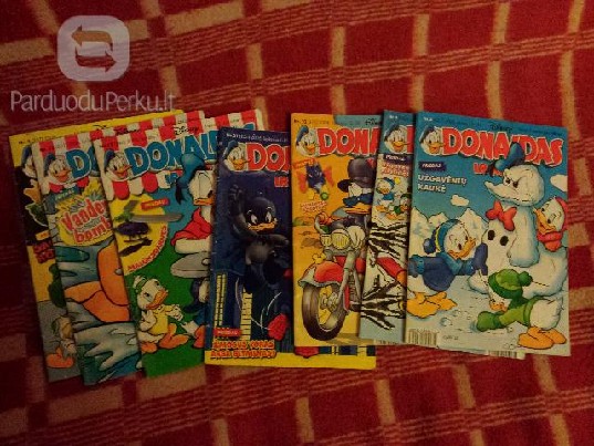 Brangiai perku 2005 ir 2006 metų Donaldas ir kiti žurnalus