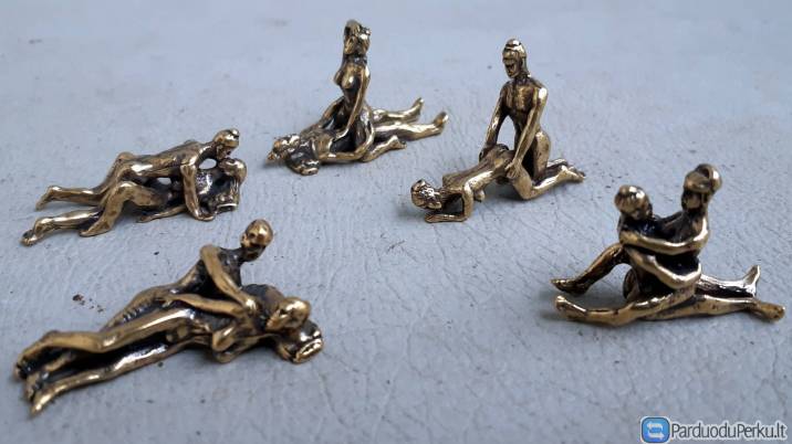 Bronzinės "Kama Sutra" skulptūrėlės