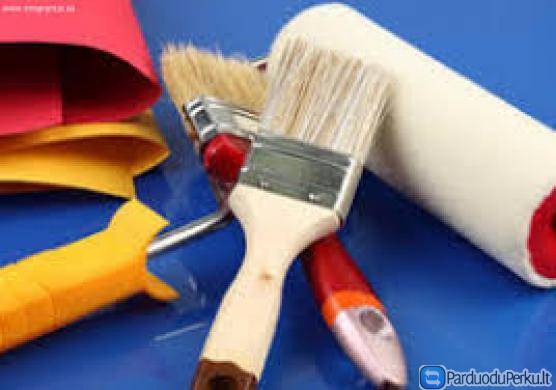 Dažymo.paruošimo darbai