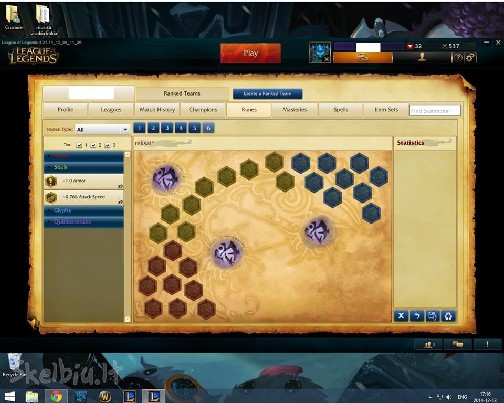 League of legends acc