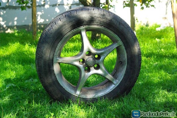 Lieti ratlankiai R16, padangos 205/55