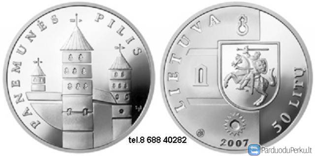 Lietuvos kolekcinės monetos(sidabras)