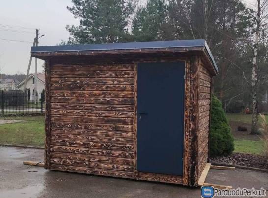 Medinis lauko sandėliukas