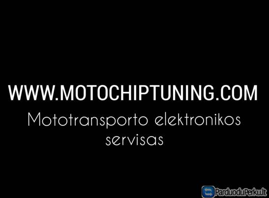 Motociklu Keturraciu galios didinimas chiptuning