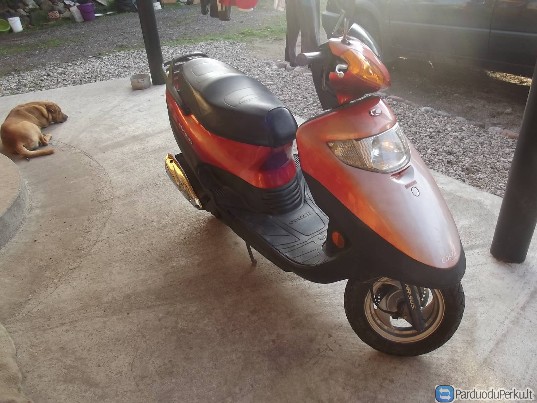 Motoroleris Kymco 150 cm 3 su viskuo