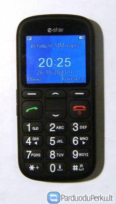 Mygtukinis telefonas eSTAR S22 senjorams
