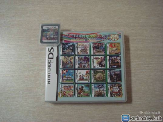 Nintendo 482 žaidimų Mario/sonic .ir daug kitų.