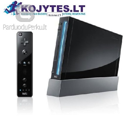 NINTENDO Wii KONSOLIŲ ATRIŠIMAS IR REMONTAS