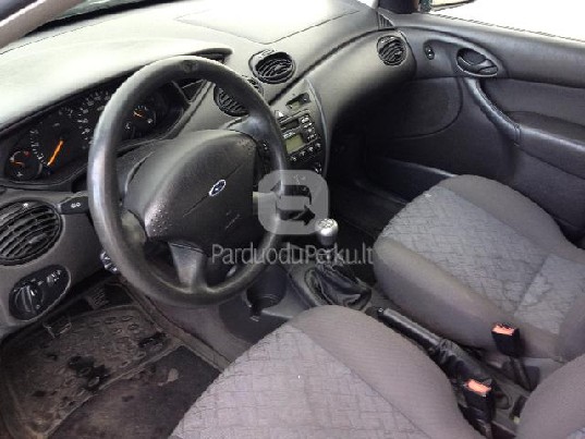 Nuomuojamas Ford Focus dyzelinis automobilis. Kuro sanaudos 