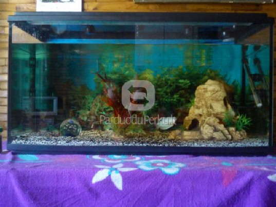 parduodu akvariuma 200l