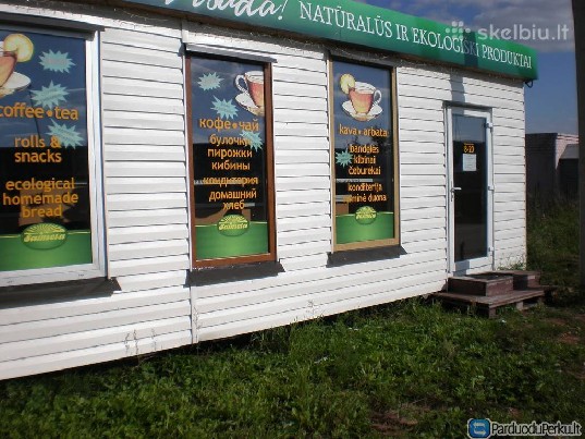 Parduodu mobilų prekybinį kioską, pritaykytą prekybai. Kiosk