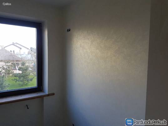 Perdazymas sienu lubu itrūkimų lubų bei sienų tinkavimas užpilymų pelėsių panaikinimas tel+370614822