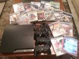 Playstation 3 + žaidimai
