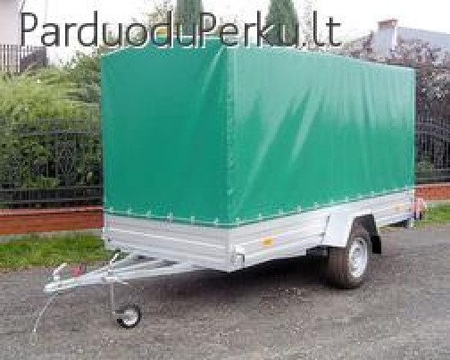 Vienaašių/dviašių/ilgų priekabų nuoma Vilniuje