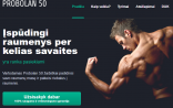 Probolan 50 žaibiškai padidinsi savo raumenų masę