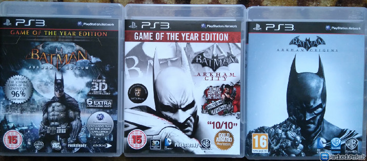 PS3 zaidimu rinkinys