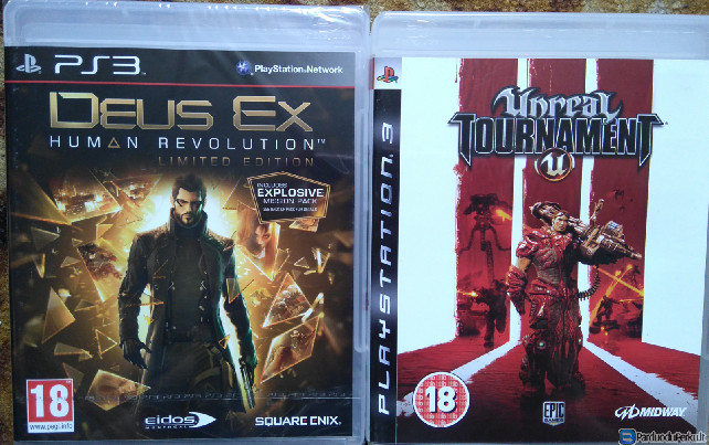 PS3 zaidimu rinkinys