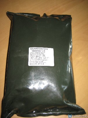 Sausas maisto davinys visai dienai 6 eur