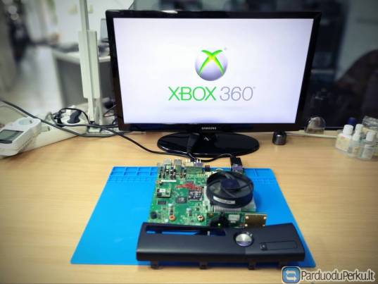 Servisas: X360 valymas, taisymas, RGH atrišimas, modifikavimas