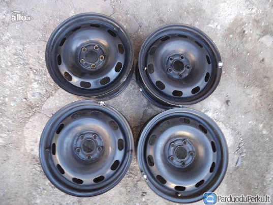 Skardiniai R-15, VW Passat B-5.