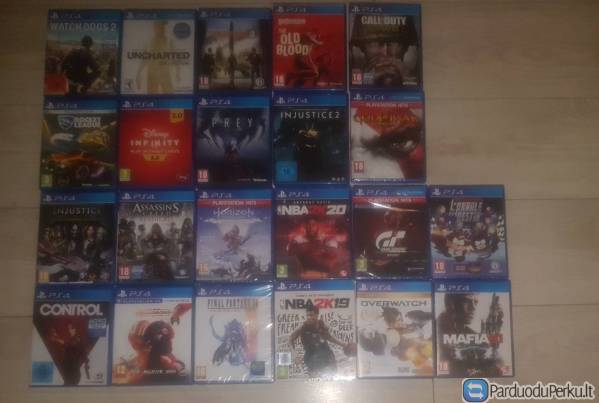Sony Playstation 4 (PS4) žaidimai