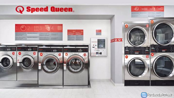 „Speed Queen“ skalbyklų įranga
