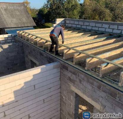 Statybos, remonto darbai