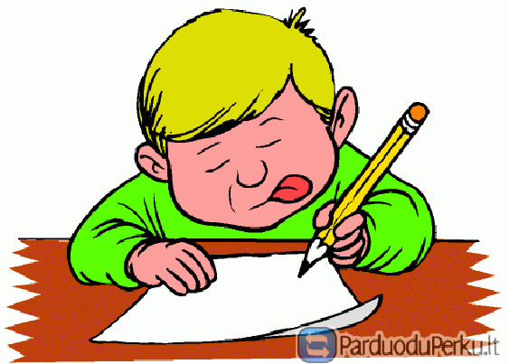 Studentas padeda mokytis