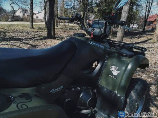 Sunkusis keturratis Suzuki Vinson