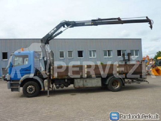 Sunkvežimių su kranu nuoma Vilniuje