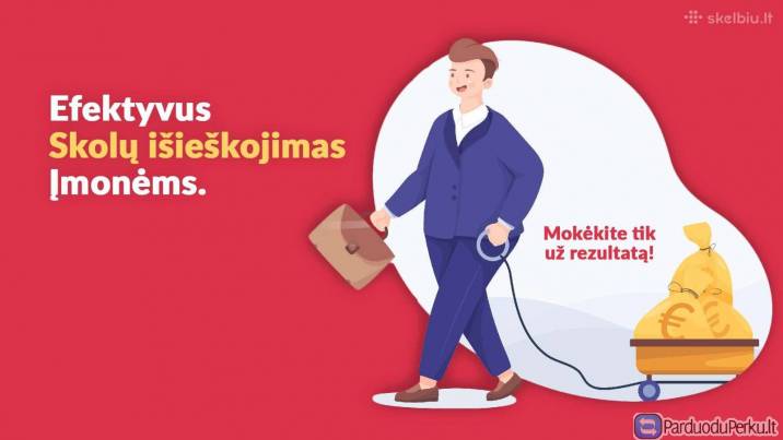 Teikiame su skolų išieškojimu susijusias pasalugas: