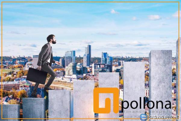 Verslo PASKOLOS su nekilnojamojo turto įkeitimu