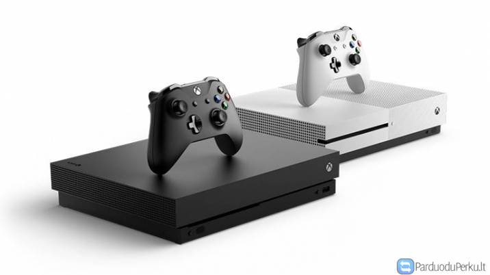 Xbox One X 1TB žaidimų konsolė