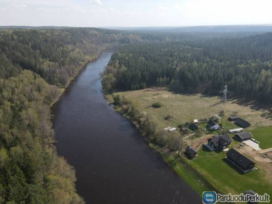 0.2101 HA ŽEMĖS SKLYPAS ELEKTRĖNŲ R. SAV., VIEVIO SEN., PAPIŠKIŲ K., Sklypas prie pat Neries upės.