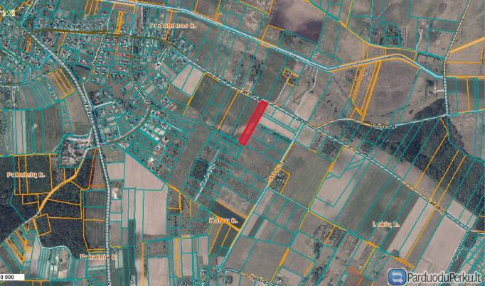 0,9899 ha žemės sklypas Katkų k.