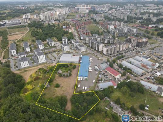 1.0000 ha žemės sklypas DAUGIABUČIO STATYBAI, Justiniškių g. 130 A, Vilnius.