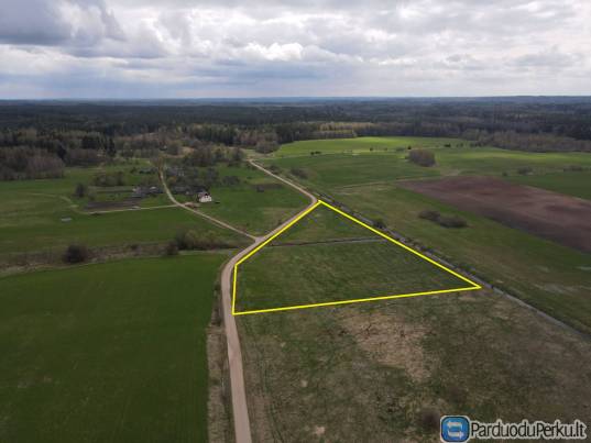 1,5704 HA ŽEMĖS SKLYPAS ŠIRVINTŲ R. SAV., JAUNIŪNŲ SEN., DRAUČIŲ k.