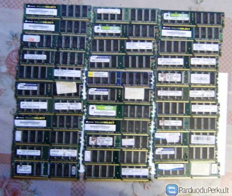1 GB Ddr1 400gz ramai stacionarams 2 eu