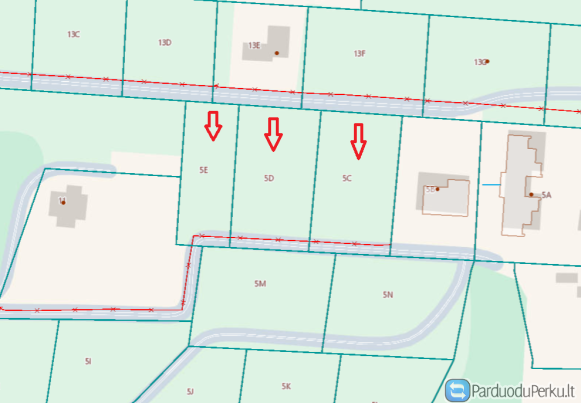 10-15 a sklypai Bajoruose