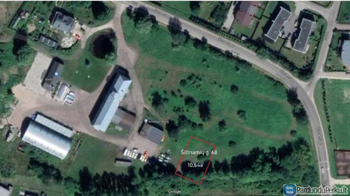 10,64 a sklypas Šiltnamių g. 68, Noreikiškės, Kauno r. sav.
