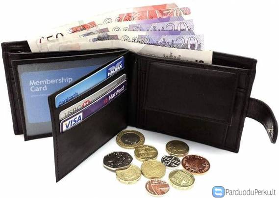 Moteriškos ir vyriškos piniginės