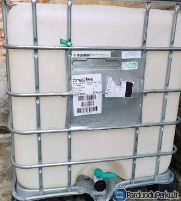 1000 l talpos konteineriai