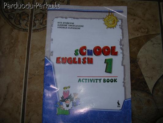 Pigiau nei parduotuvėj nauji Pratybų sąsiuviniai (anglu k.)