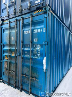 12 METRŲ/40 PĖDŲ JURINIAI KONTEINERIAI (APYNAUJI)